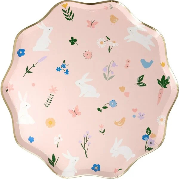 Set of 8 Easter Dinner Plates - Meri Meri Easter | Maisonette | Maisonette