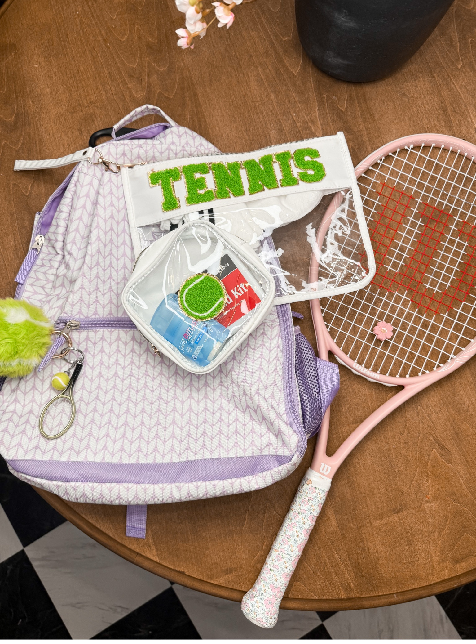 Kensley’s Tennis bag + tennis racket, grip, dampener + tennis accessories because of course I found sure tennis accessories  

#LTKItBag #LTKActive #LTKKids