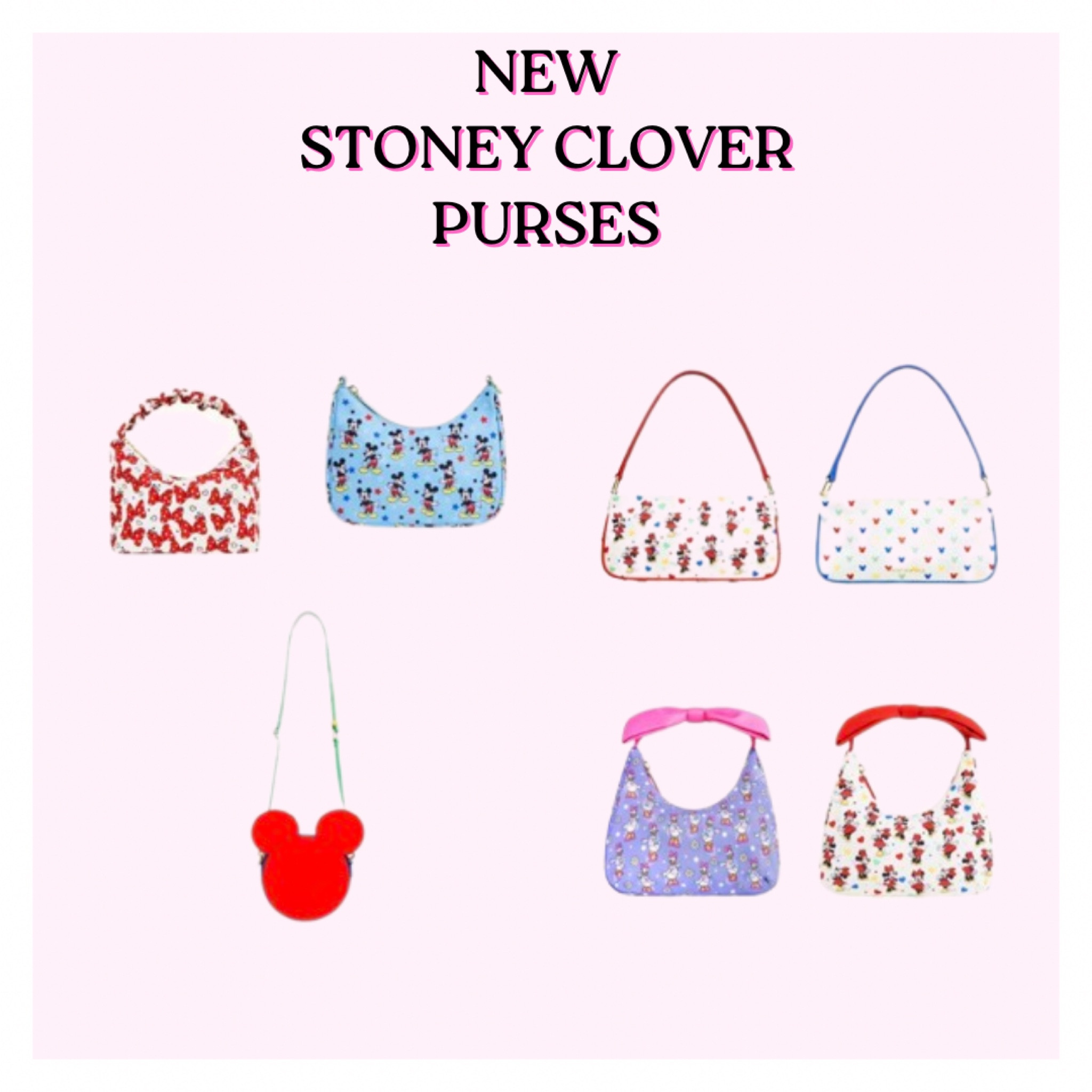 NEW Stoney Clover Lane Disney Mickey and Friends Purses! 

#LTKitbag #LTKFind #LTKtravel