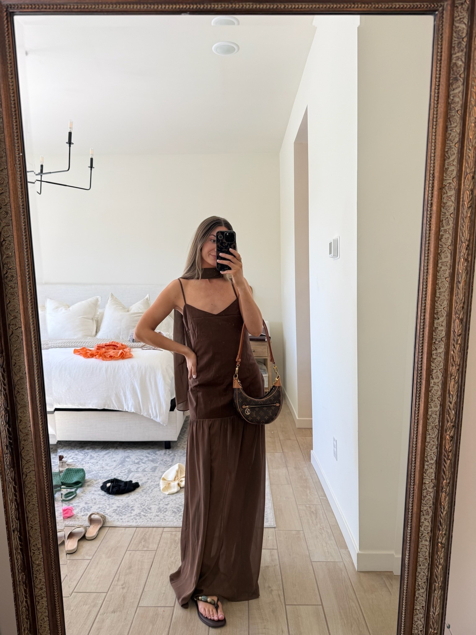 Chocolate brown maxi dress 🤎

#LTKTravel #LTKootd