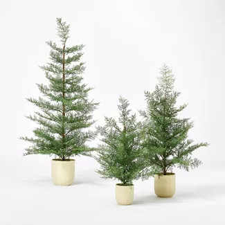 Artificial Feathery Pine Tree - Threshold™ designed with Studio McGee | Target