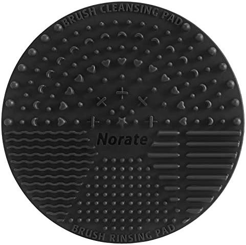 Brush Cleaning Mat Silicone Makeup Cleaning Mat Portable Washing Tool Brush Scrubber Cosmetic Bru... | Amazon (US)