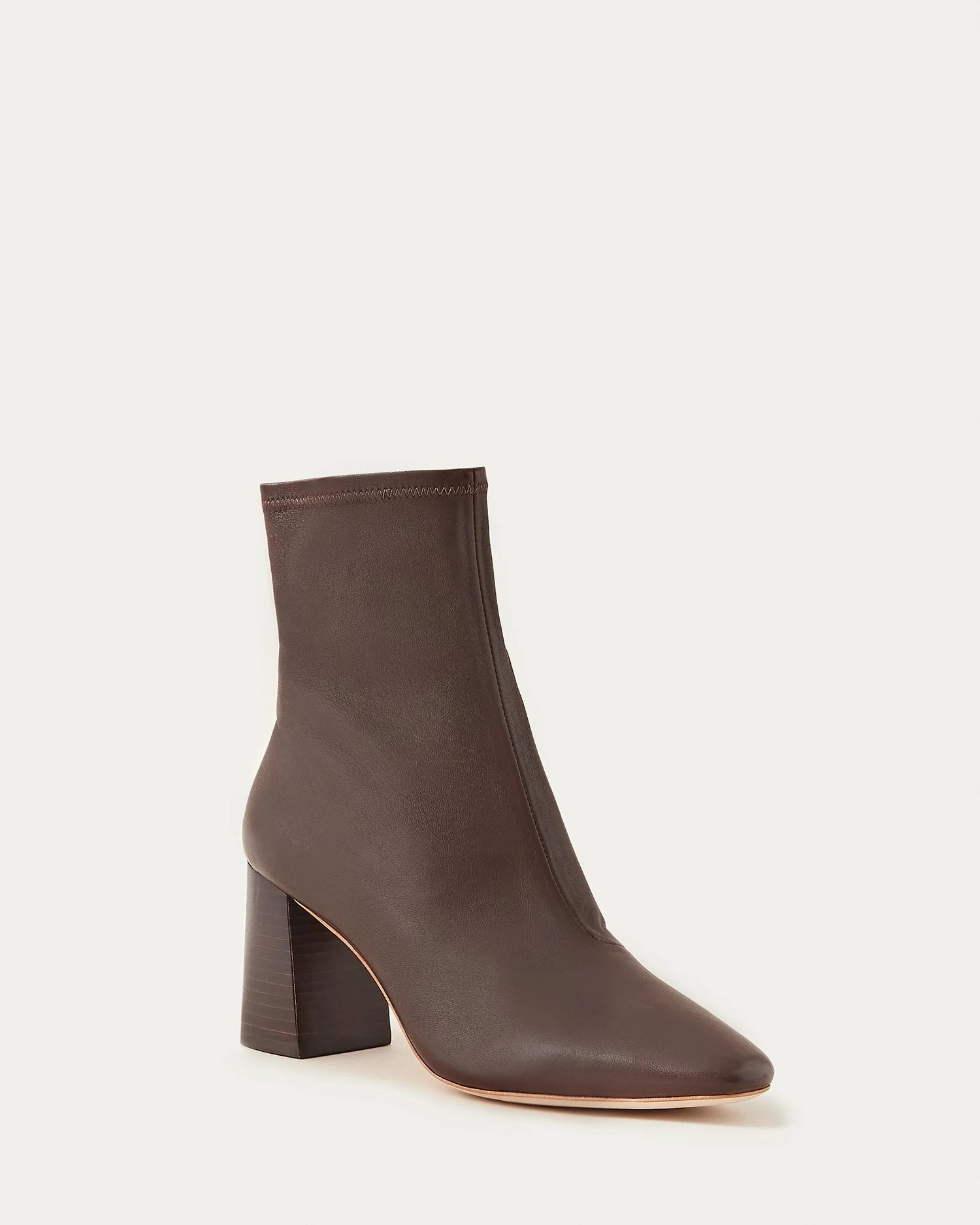 Elise Chocolate Stretch Bootie | Loeffler Randall