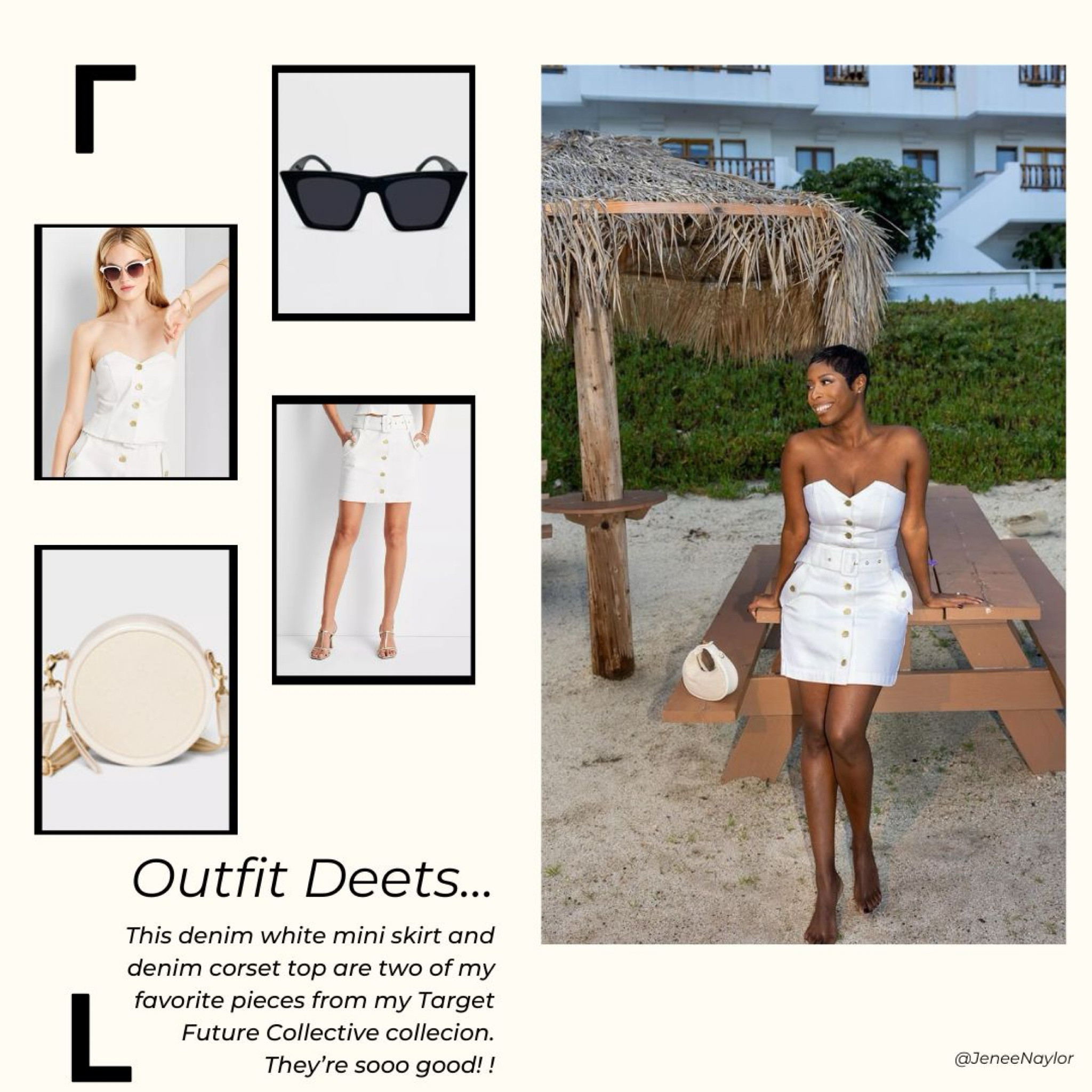 Loving this denim on denim look from my Target Future Collective collection!

The corset is  stretchy in the back but I recommend sizing up for those with larger chests

#LTKSeasonal #LTKStyleTip #LTKFindsUnder50