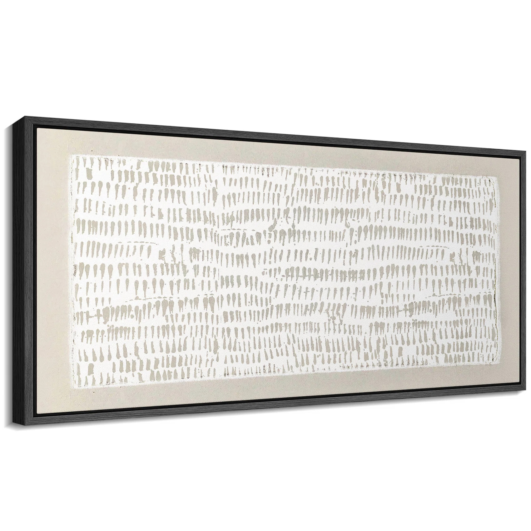 wall26 Minimalist Geometric Pattern in Neutral Tones Modern Art & Reviews | Wayfair | Wayfair North America