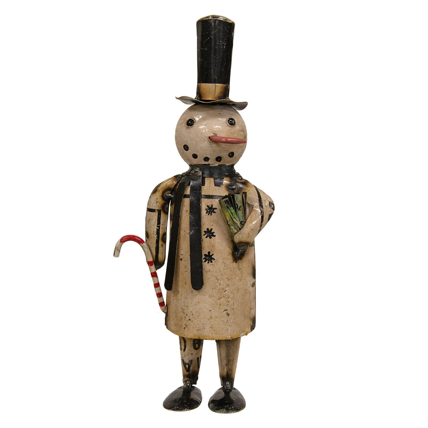 Homer Vintage Metal Snowman | Wayfair North America