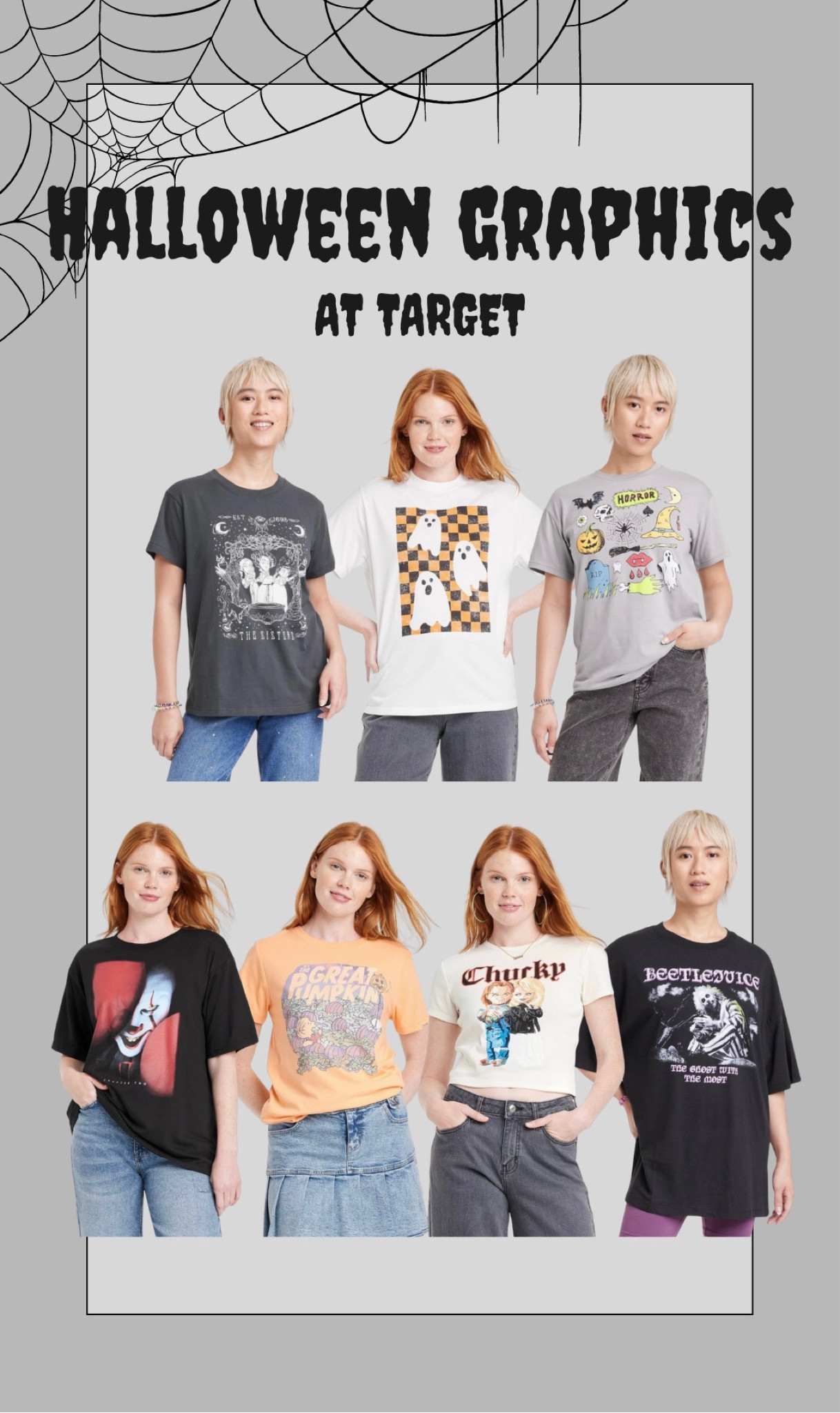 Target Halloween graphic tees

#LTKunder50 #LTKSeasonal #LTKFind