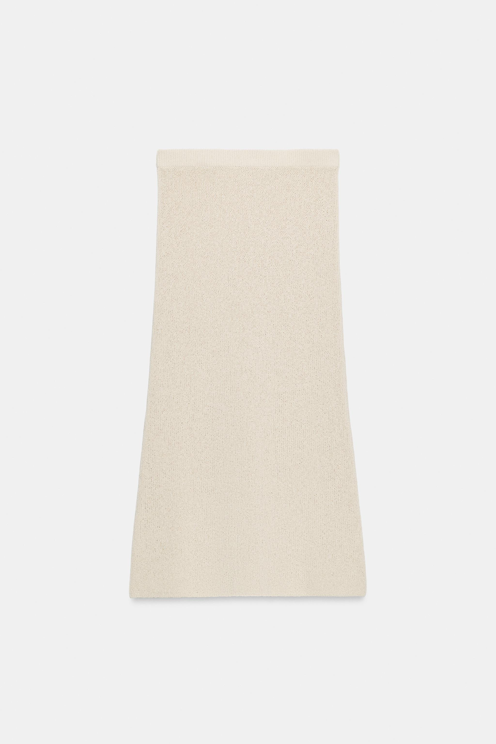 KNIT MIDI SKIRT | Zara UK