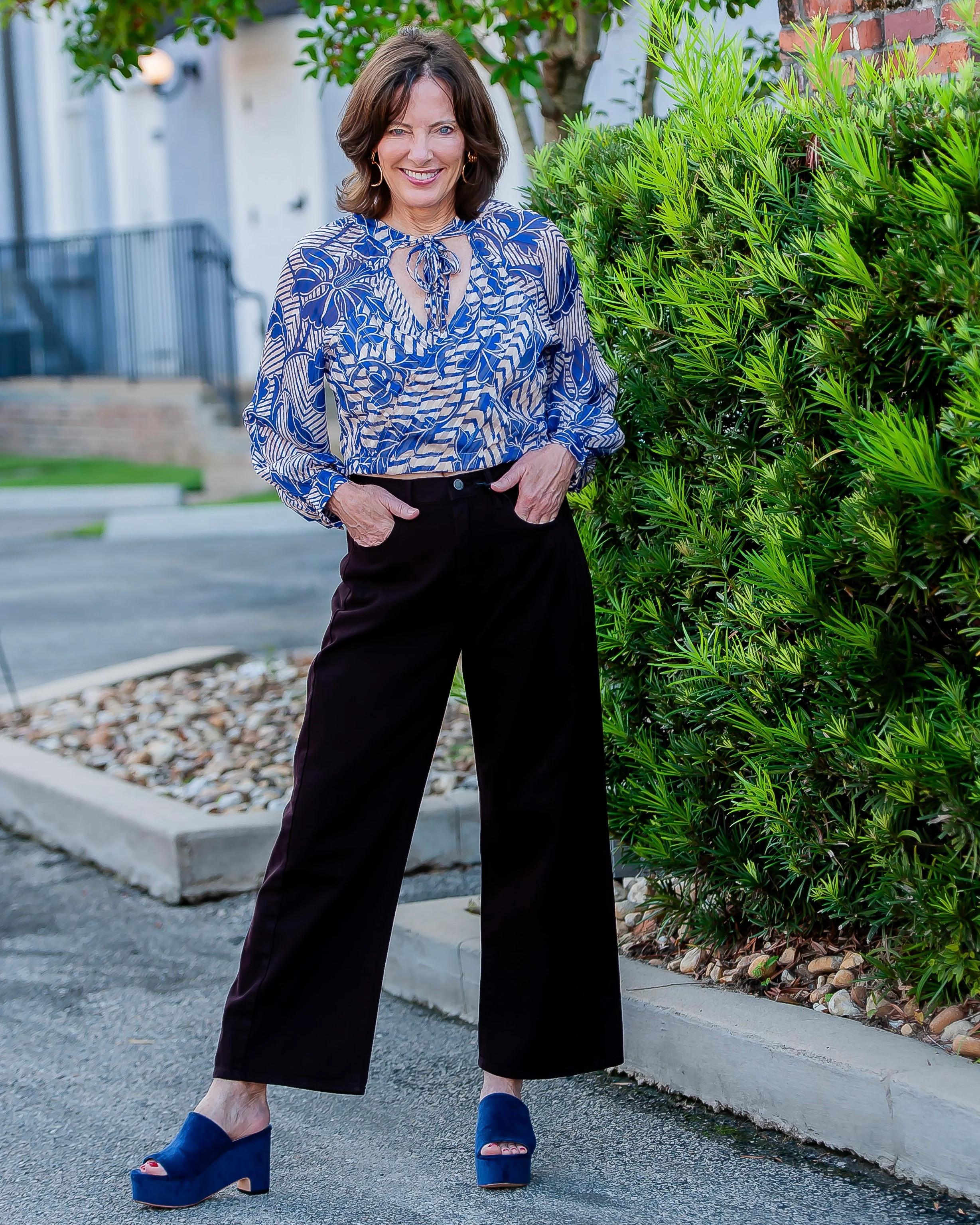 Just Black Access Denied Dark Roast Barrel Jean Twist | Caroline Hill