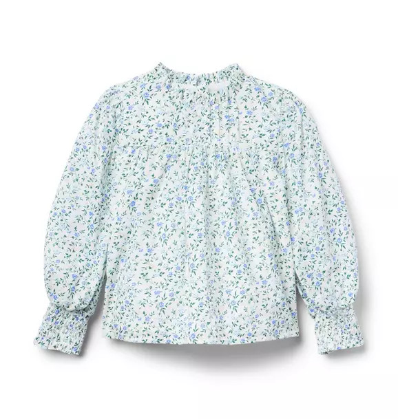 Ditsy Floral Pintuck Top | Janie and Jack