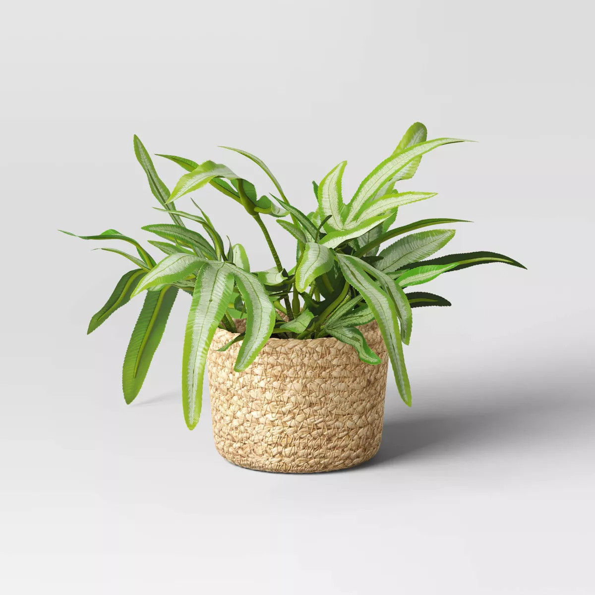 Small Artificial Fern Leaf in Basket - Threshold™ | Target