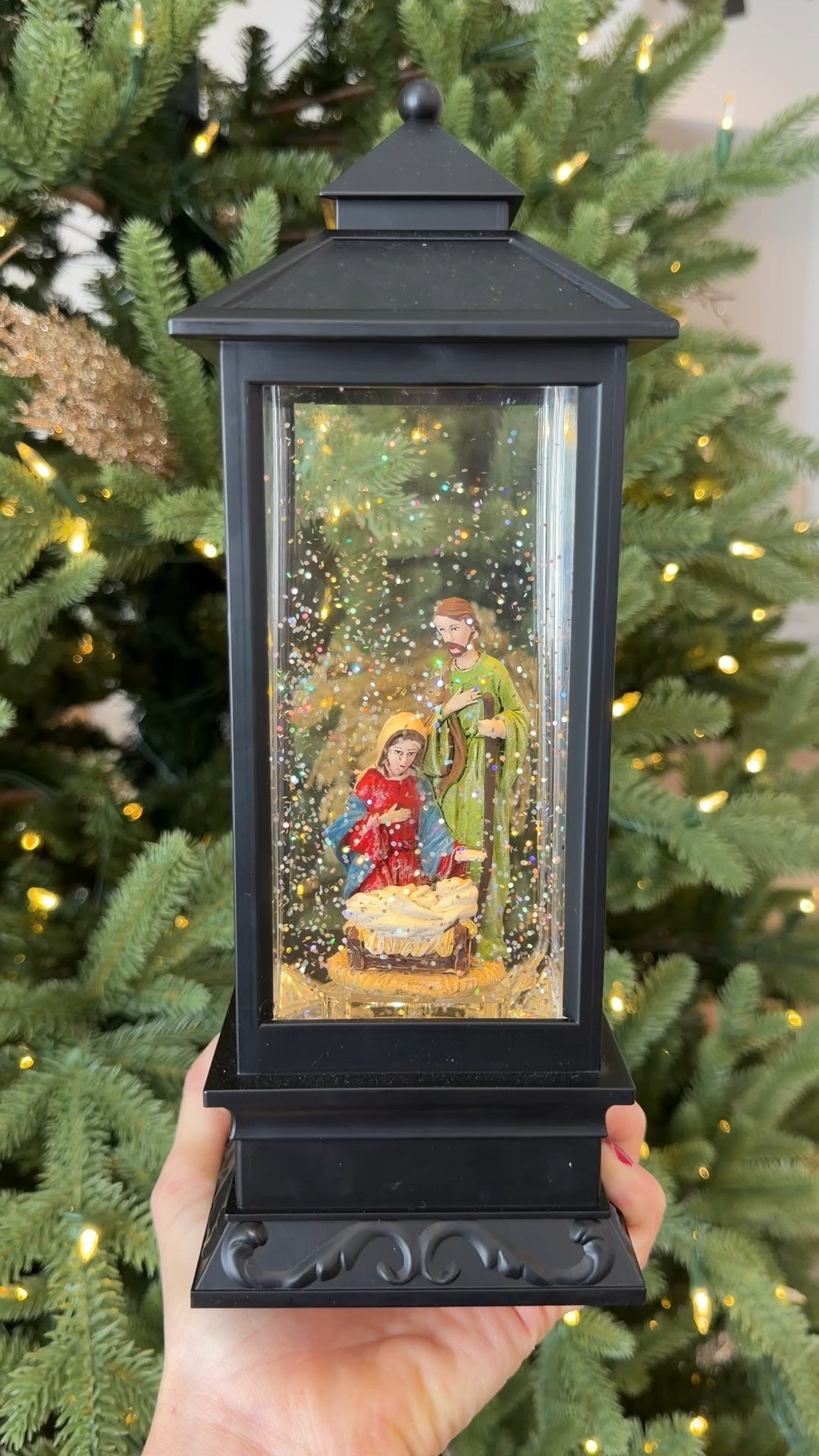 Light up, musical nativity snow globe lantern, Christmas decor, gift guide 

#LTKGiftGuide #LTKHome #LTKHoliday