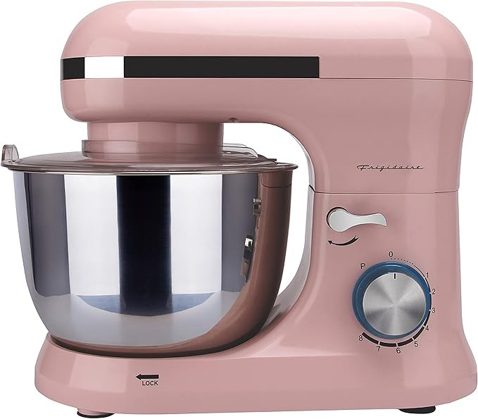 FRIGIDAIRE ESTM020-PINK 4.5L Retro Stand Mixer (Pink), 4.75 quart | Amazon (US)