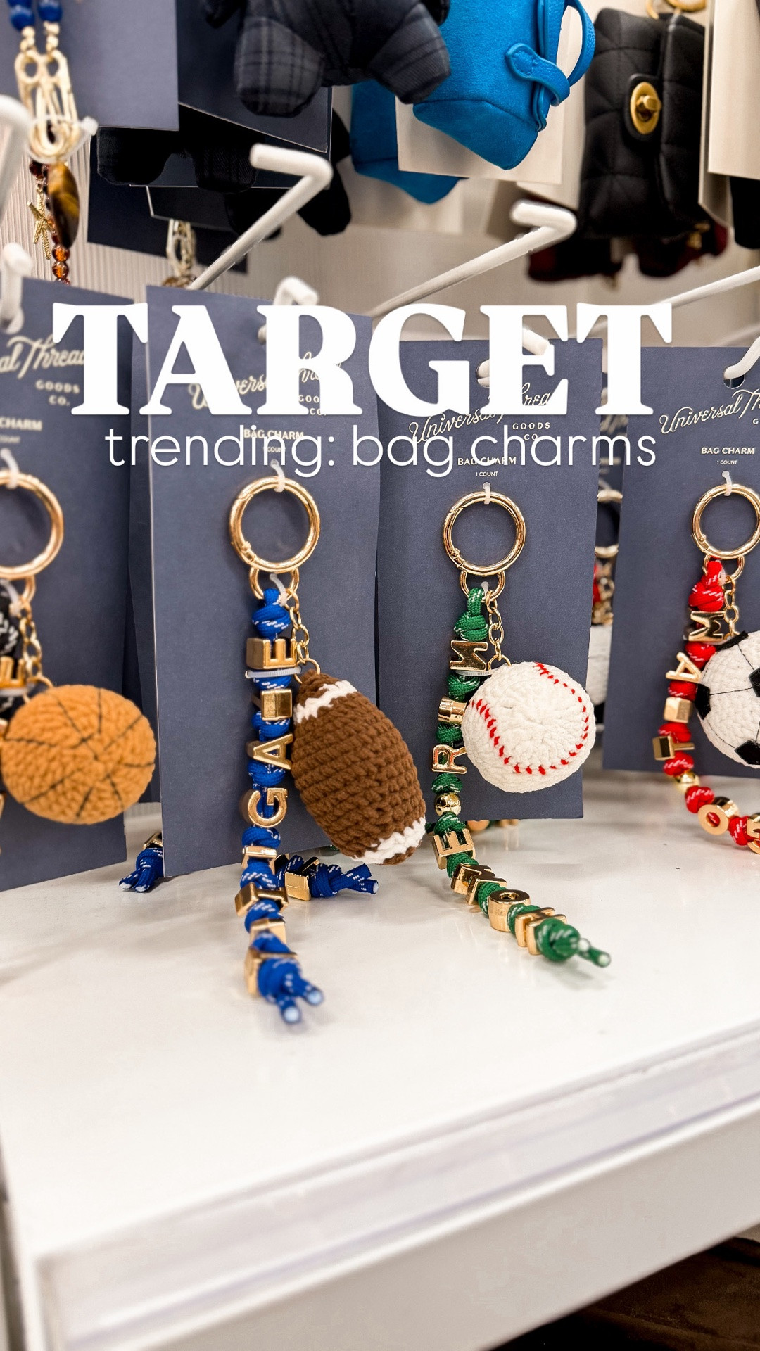 🎯 trending: bag charms at Target

#LTKTravel #LTKWorkwear #LTKOver40