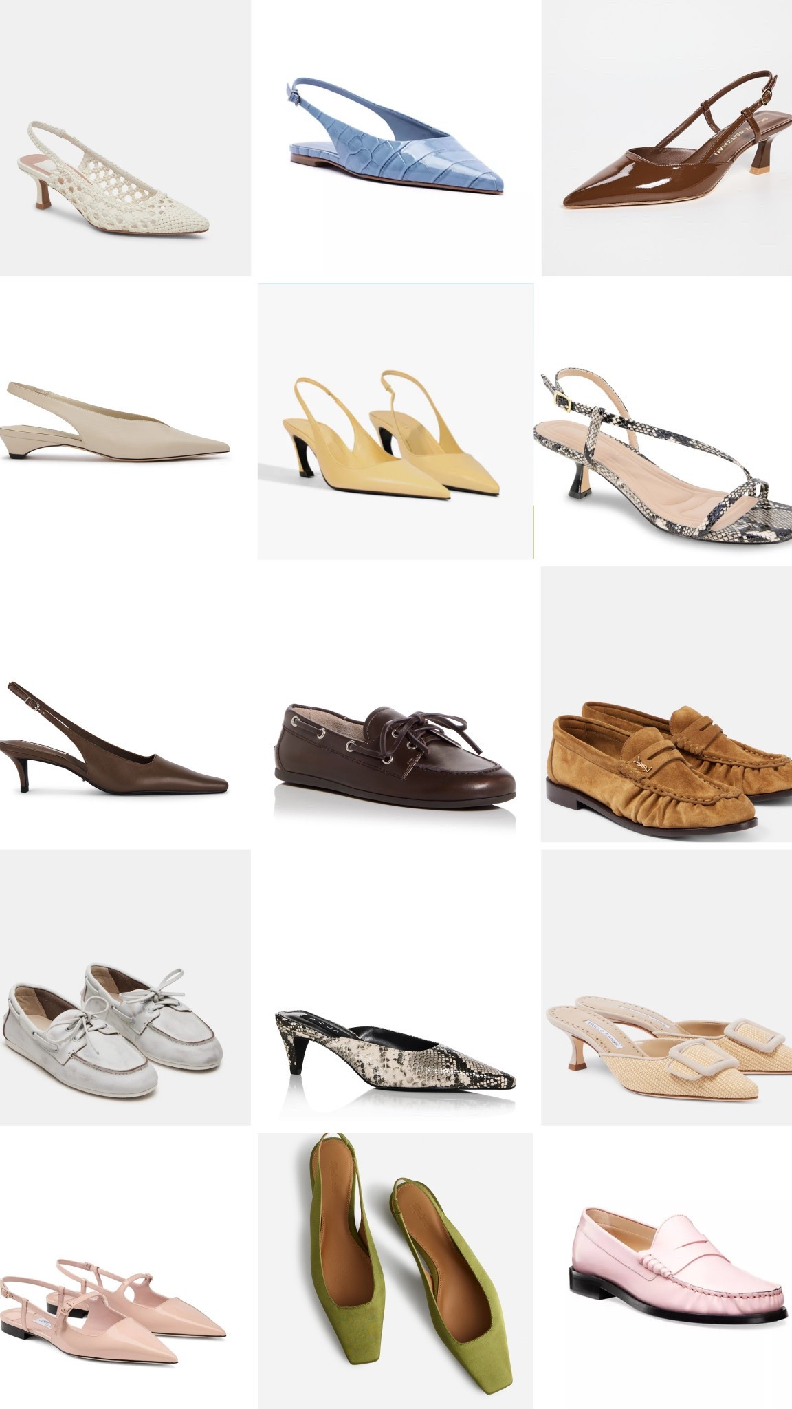 Spring shoe round up!
I’ve already purchased a few of these! 🫣



#LTKFindsUnder50 #LTKFindsUnder100 #LTKStyleTip