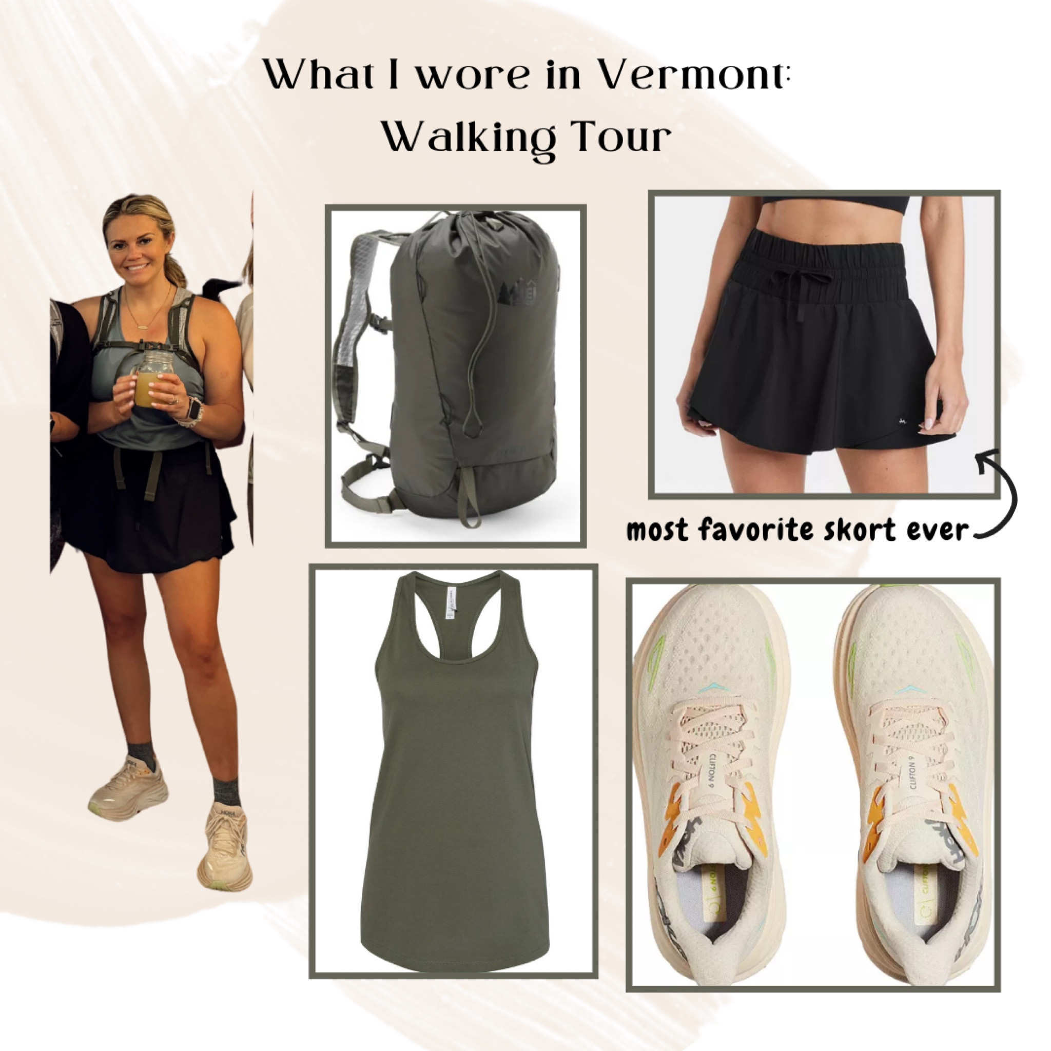 Walking and Hiking Tour in Vermont. Workout clothes, active clothes, best skort ever. 

#LTKActive #LTKFitness