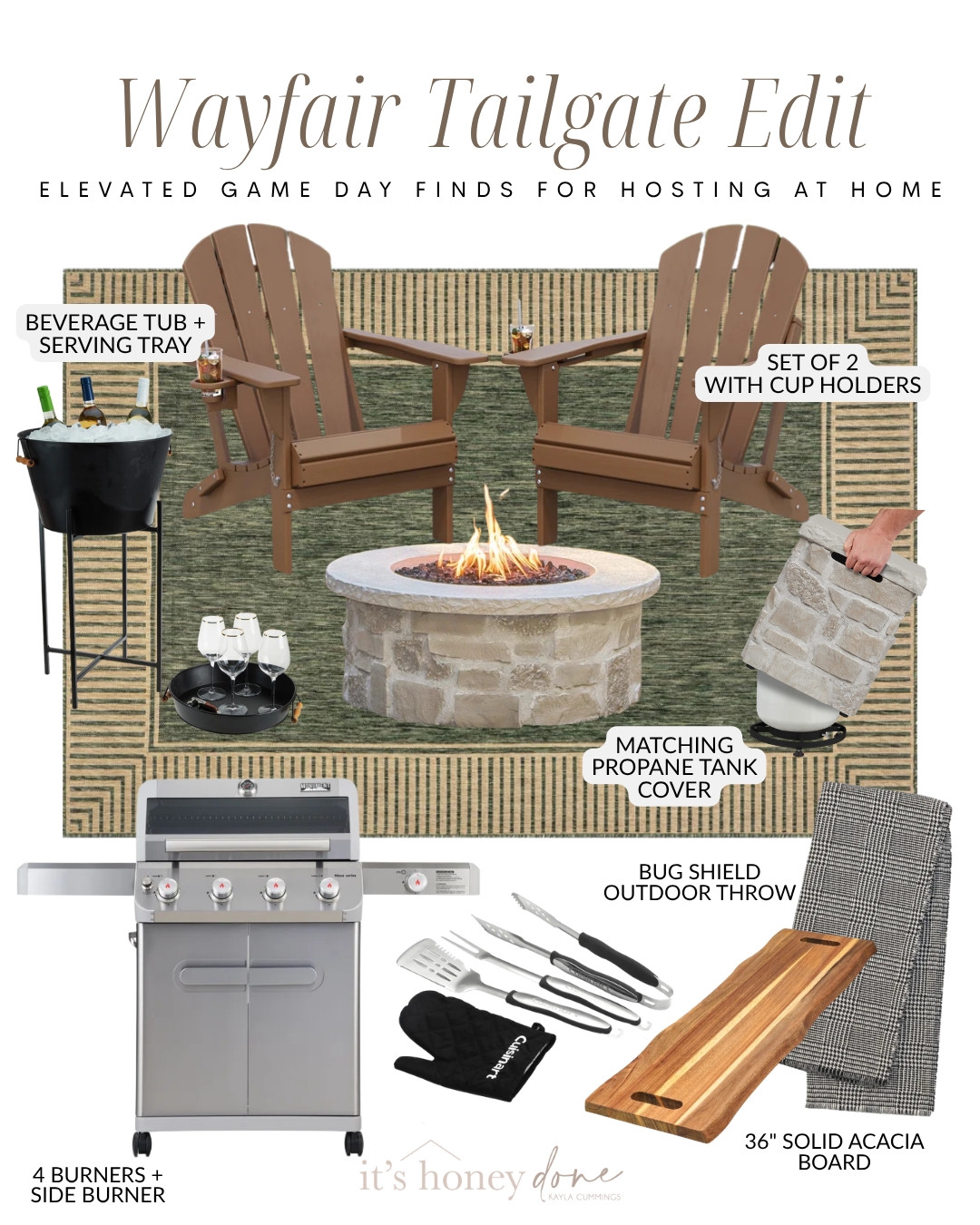 Wayfair fall finds are GOOD this year 👏🏼🍂

From cozy fall home decor and outdoor entertaining finds to game day hosting, tailgating essentials and backyard upgrades, I found so many good Wayfair pieces to transition your home into fall.

Think cozy Wayfair rugs, outdoor furniture, fire pits, fall porch decor, kitchen finds, bar stools, entertaining essentials and everything you need for football season and fall weekends at home.

So many of these Wayfair finds are on major sale right now too! 👀