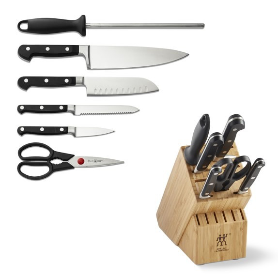 Zwilling J.A. Henckels Professional "S" 7-Piece Knife Block Set | Williams-Sonoma