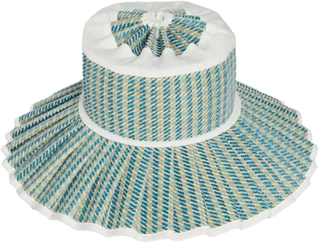 Women's Lorna Murray Hat Straw Reversible Pleated Sun Hat, Wide Brim Foldable Casual Outdoor Beac... | Amazon (US)