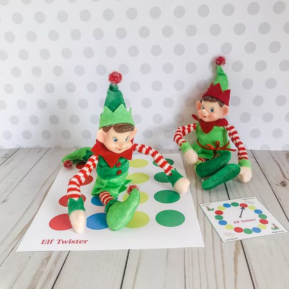 Christmas Elf Twister Kit, Elf Prop, Instant Download, Christmas Elf Costume, Christmas Elf Kit, ... | Etsy (US)