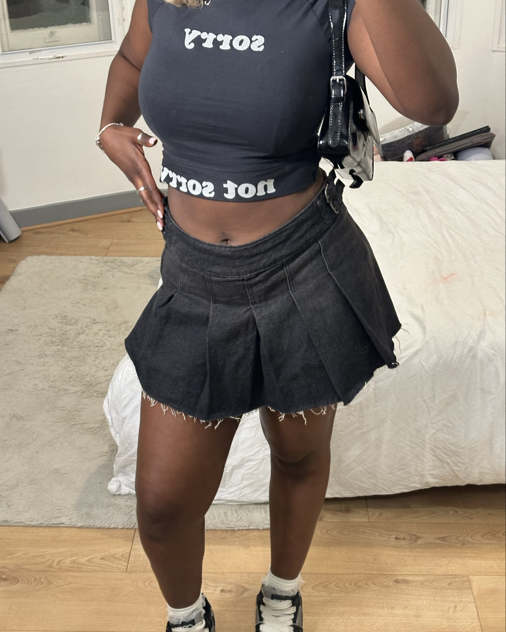 Top bershka - 2444/443/829
Skort bershka- 1231/534/800
Shoes - GRKCPRAY on Instagram 

#LTKuk #LTKstyletip