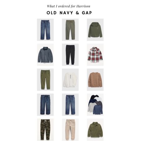 What I ordered for Harrison from ON and Gap! All 50% off🎉

#LTKbaby #LTKfamily #LTKunder50
