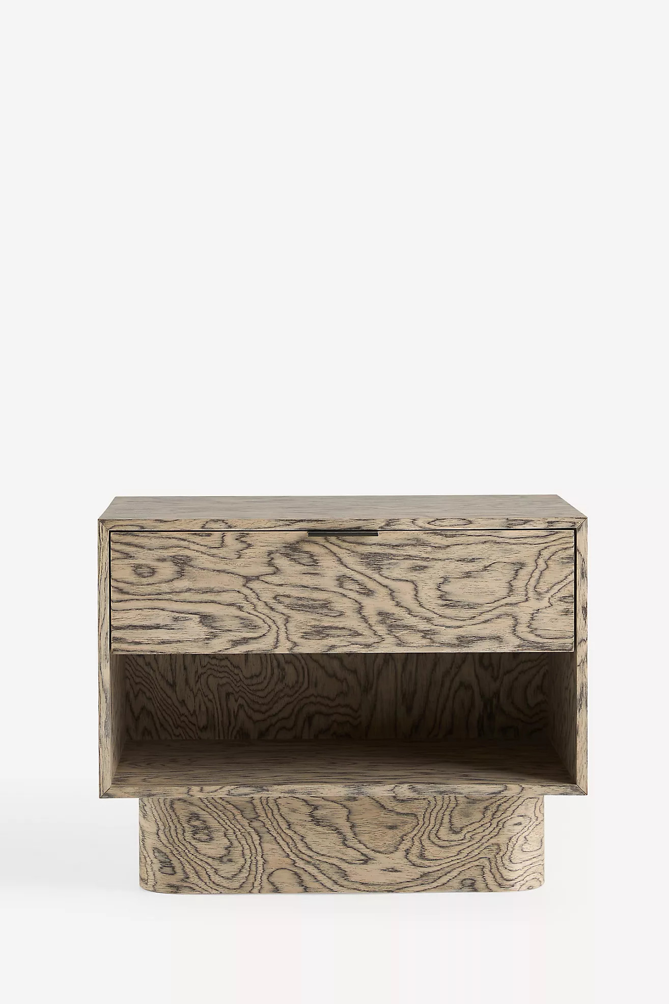 Aletta Oak Open Nightstand | Anthropologie (US)