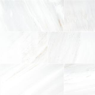 Greecian White 12 in. x 24 in. Polished Marble Floor and Wall Tile (10 sq. ft./Case) | The Home Depot