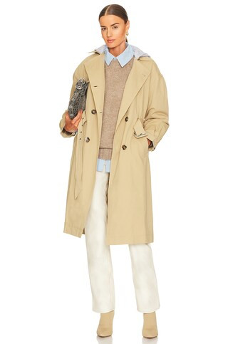 HEARTLOOM Tammela Trench Coat in Chino from Revolve.com | Revolve Clothing (Global)