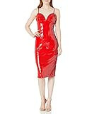 Dress the Population Women's DITA Sleeveless Sequin Bodycon Mini Dress, Lipstick Red, M | Amazon (US)