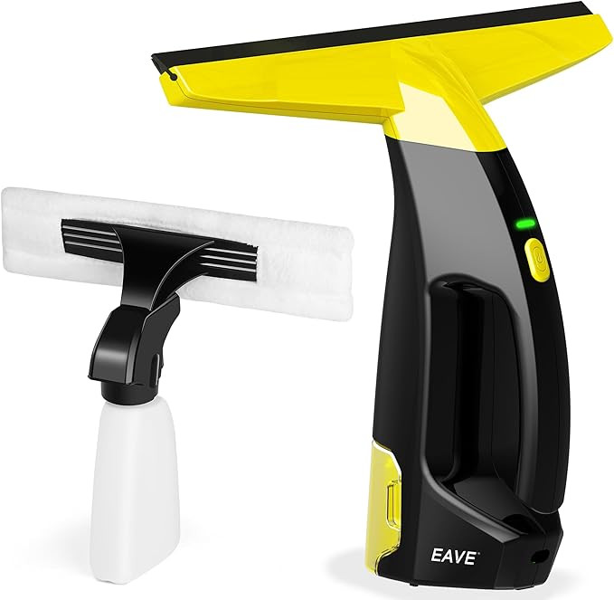 Rechargeable Window Vac, Power Window Vacuum Cleaner Set, Window Squeegee Electric Cleaning Tool ... | Amazon (US)
