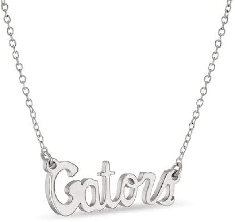 Stone Armory University Of Florida Necklace For Women | Florida Gators Script Jewelry | University O | Amazon (US)