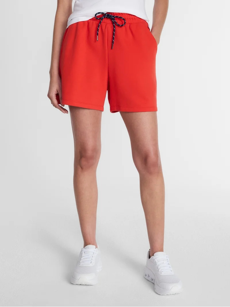 Athletic Works Women's and Women's Plus Fleece Shorts, 5'' Inseam, Size XS-4X | Walmart (US)