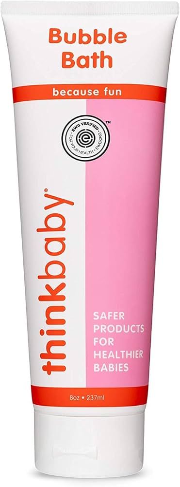 Thinkbaby Bubble Bath – Safe, Gentle Baby Bathing Foam – Natural No Tears Cleansing Formula f... | Amazon (US)
