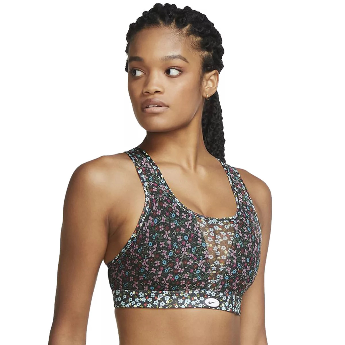 Nike Swoosh Printed Medium-Support Sports Bra | Kohl's