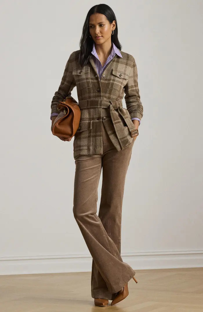 High Waist Flare Corduroy Pants | Nordstrom