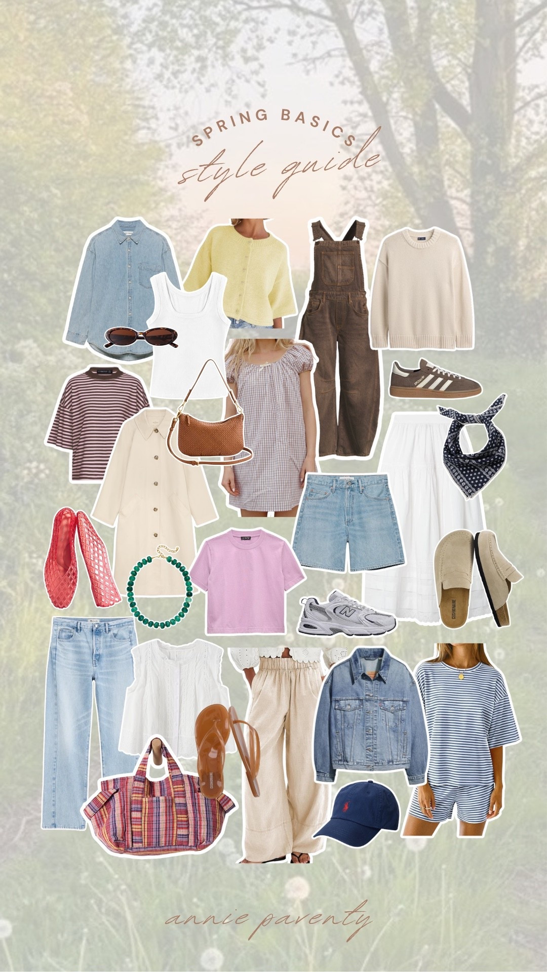 SPRING BASICS!!! Everything you need in your closet this spring to get the most wear out of your closet! 