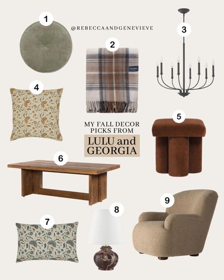 I already have most of these, and the rest are on my cart 🫢
-
Home decor. Fall decor. Furniture. Coffee table. Accent chair. Pendant light. Light fixture. Throw pillow. Throw blanket. Table lamp. 

#LTKSeasonal #LTKfindsunder100 #LTKhome