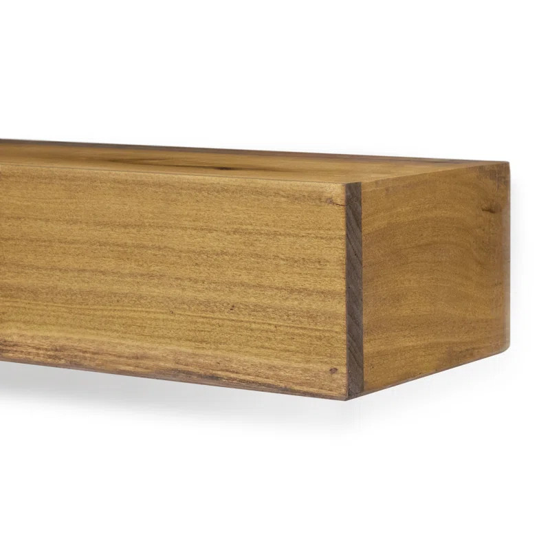 Modern Farmhouse Fireplace Shelf Mantel | Wayfair North America