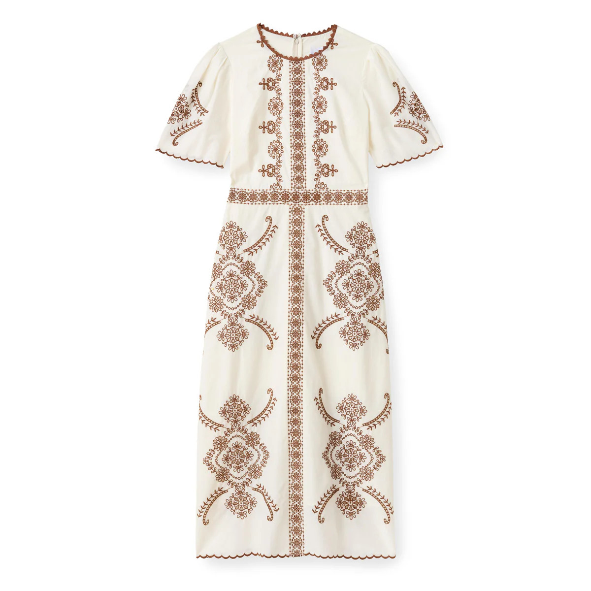 SP26 Bobbi Midi Dress-Ivory | Cartolina