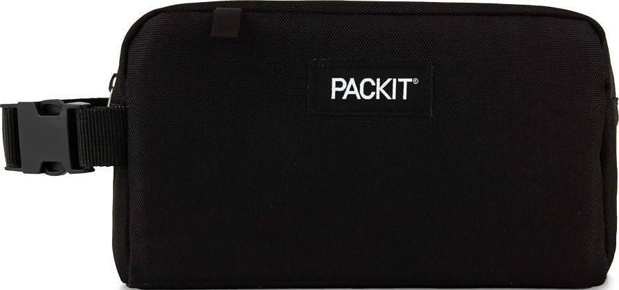 PackIt Freezable Snack Box, Black | Amazon (US)