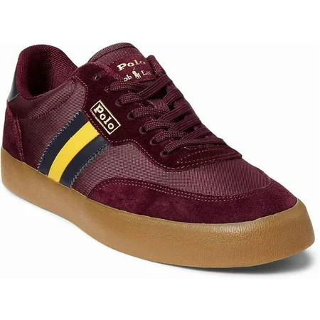 POLO RALPH LAUREN Court Low-Top Sneaker - Rich Ruby - Men s (11.5) | Walmart (US)