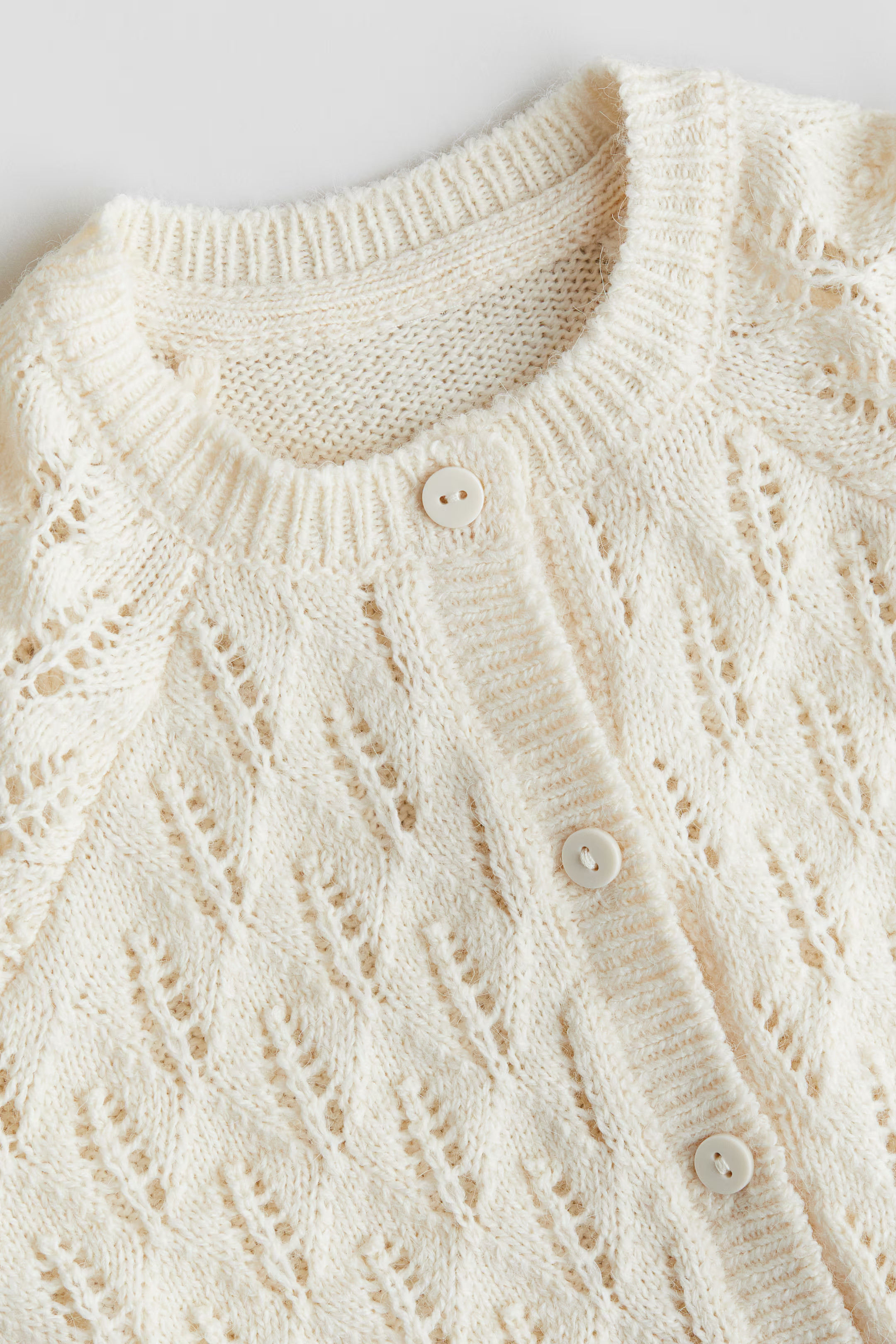 Pointelle-Knit Cardigan | H&M (US + CA)