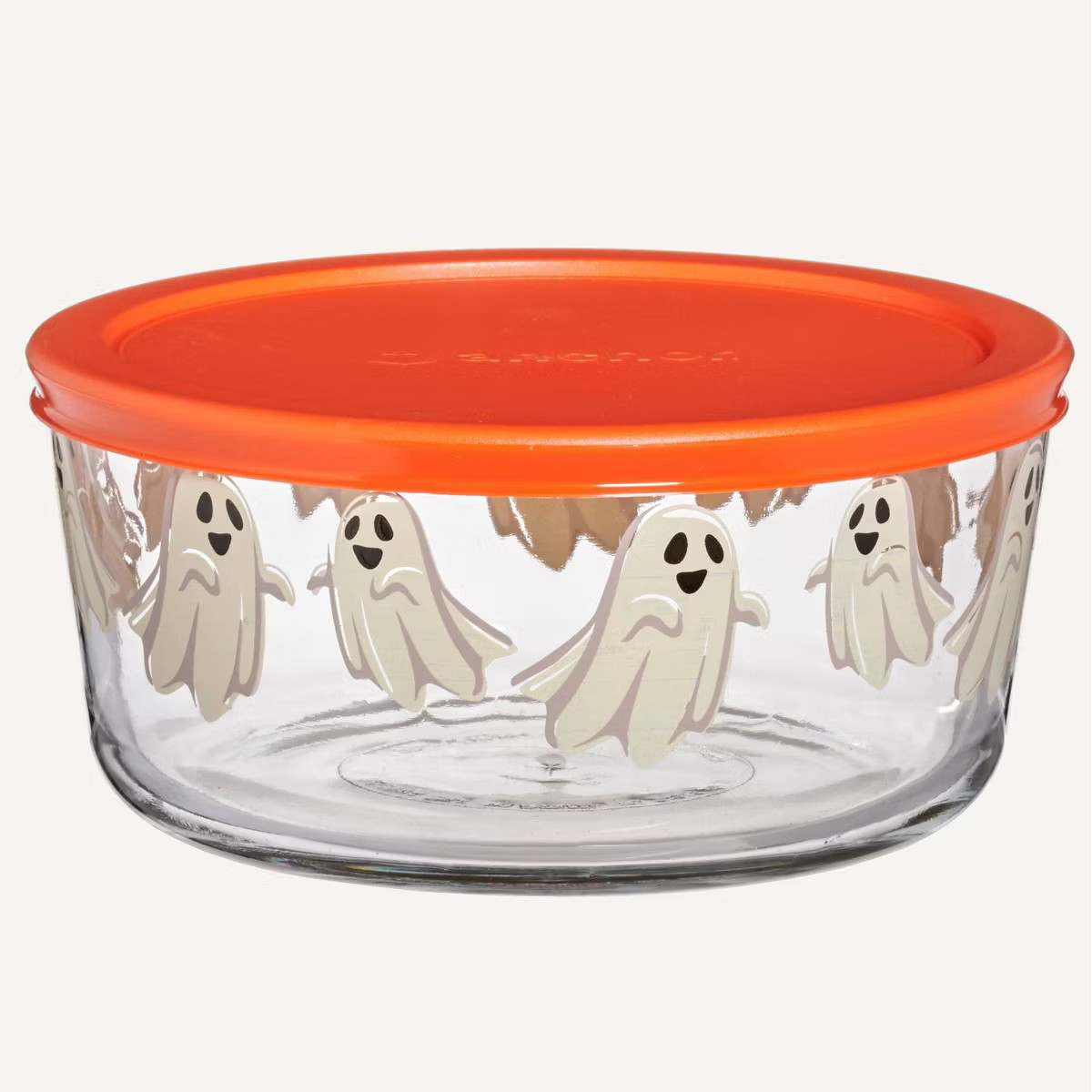 Anchor 7c Ghosts Glass Food Storage Container | Target