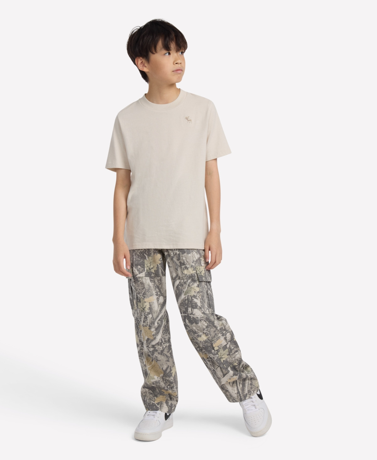 abercrombie kids Boys Baggy Cargo Pants - ANF medium camo | Macy's