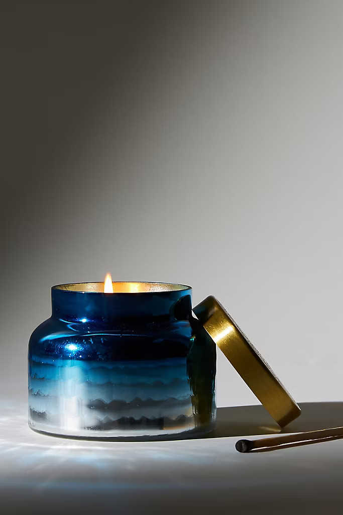 Mini Capri Blue Jar Candle | Anthropologie (US)