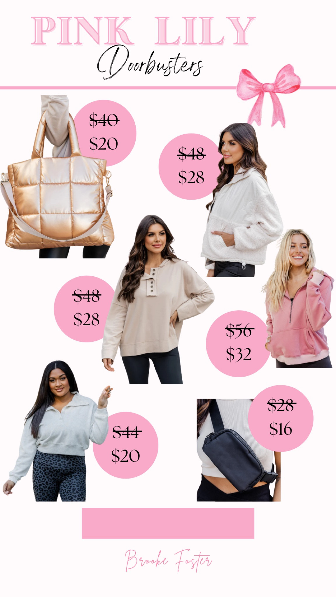 All NEW athleisure doorbusters with Pink Lily!! Runnnn!  

#LTKHoliday #LTKGiftGuide #LTKsalealert