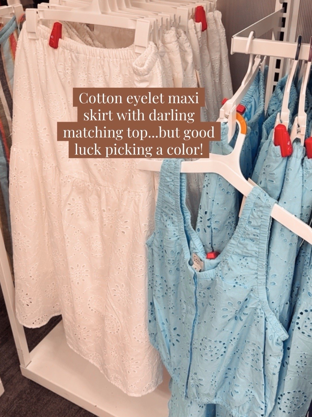 Yall know I love an eyelet piece! This set is adorable.

#LTKootd #LTKSeasonal #LTKOver40
