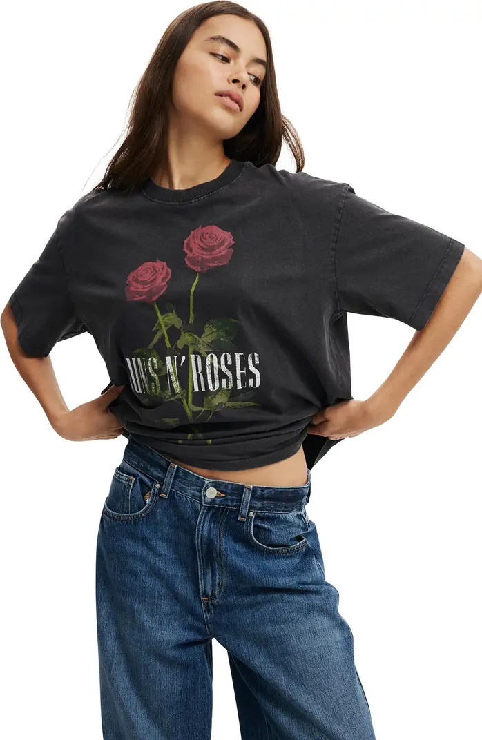 Women's The Lcn Music Boxy Graphic Tee | Nordstrom