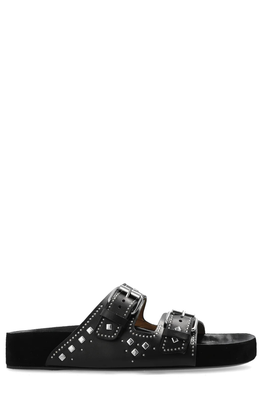 Isabel Marant Lennyo Studded Slip-On Slides | Cettire Global